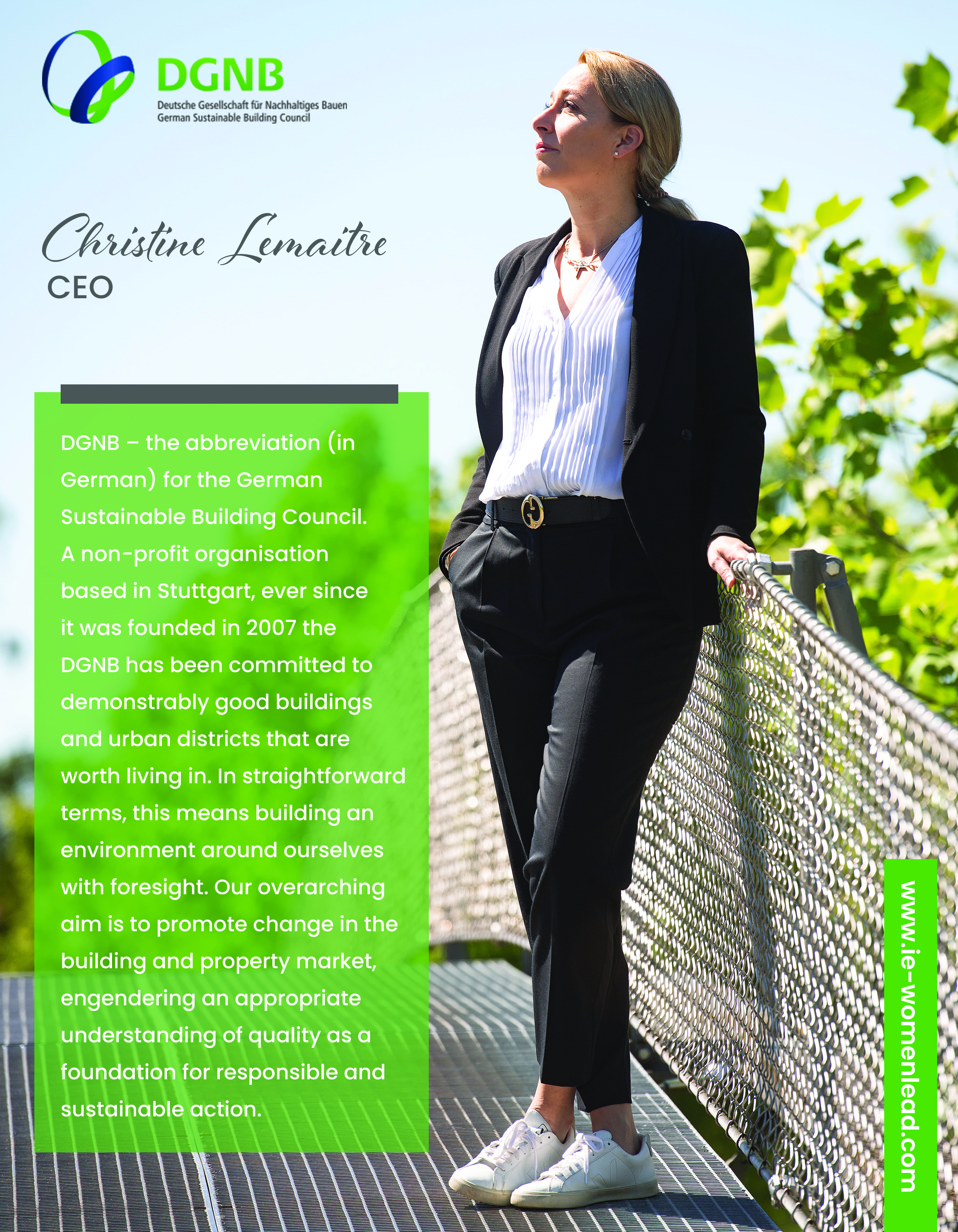 Women Leaders entrepeneurs 2020 back page